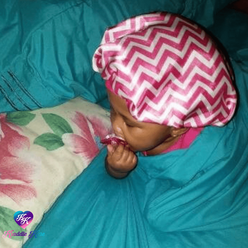 Dreamy Rose Satin Bonnet