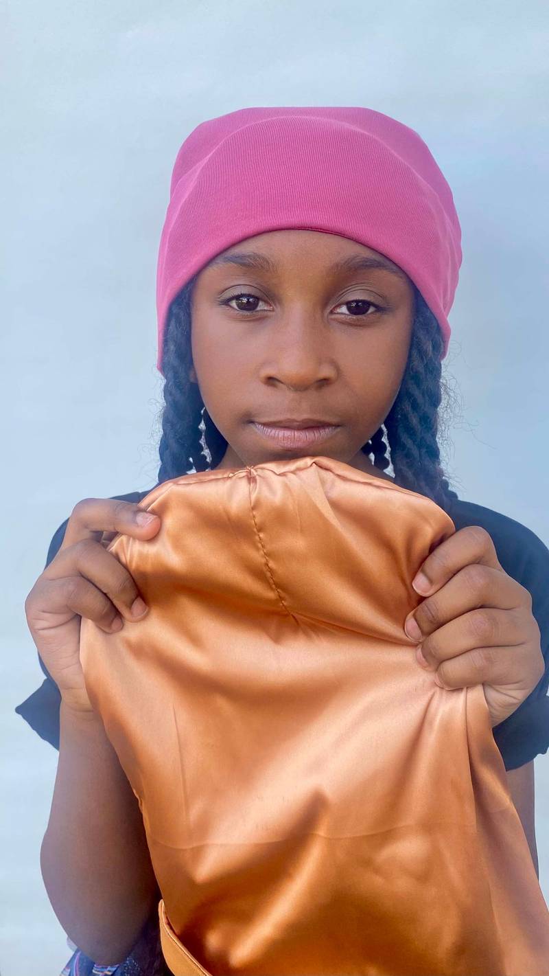 Satin-Lined Jersey Beanies