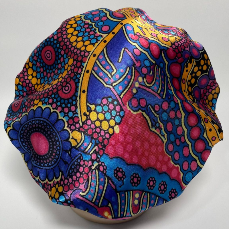 Baby Satin Hair Bonnet Carnival KRADDLE KAP – Kraddle Kare