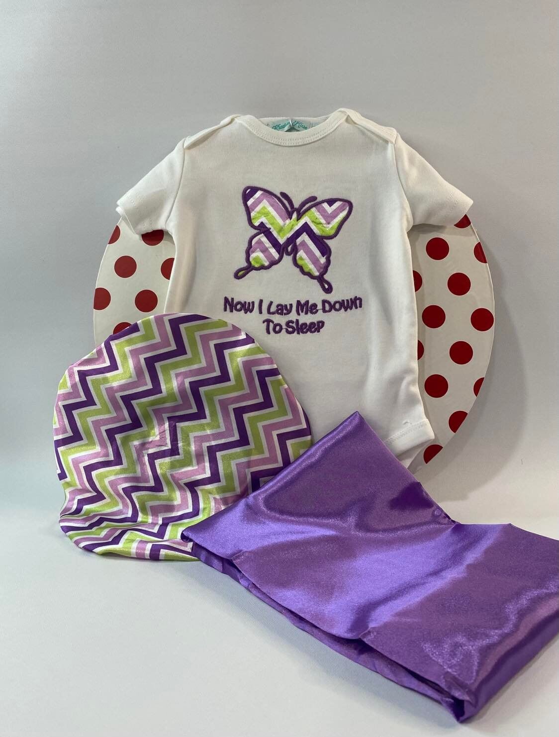 Butterfly Bonnet & Shirt Set - Kraddle Kare