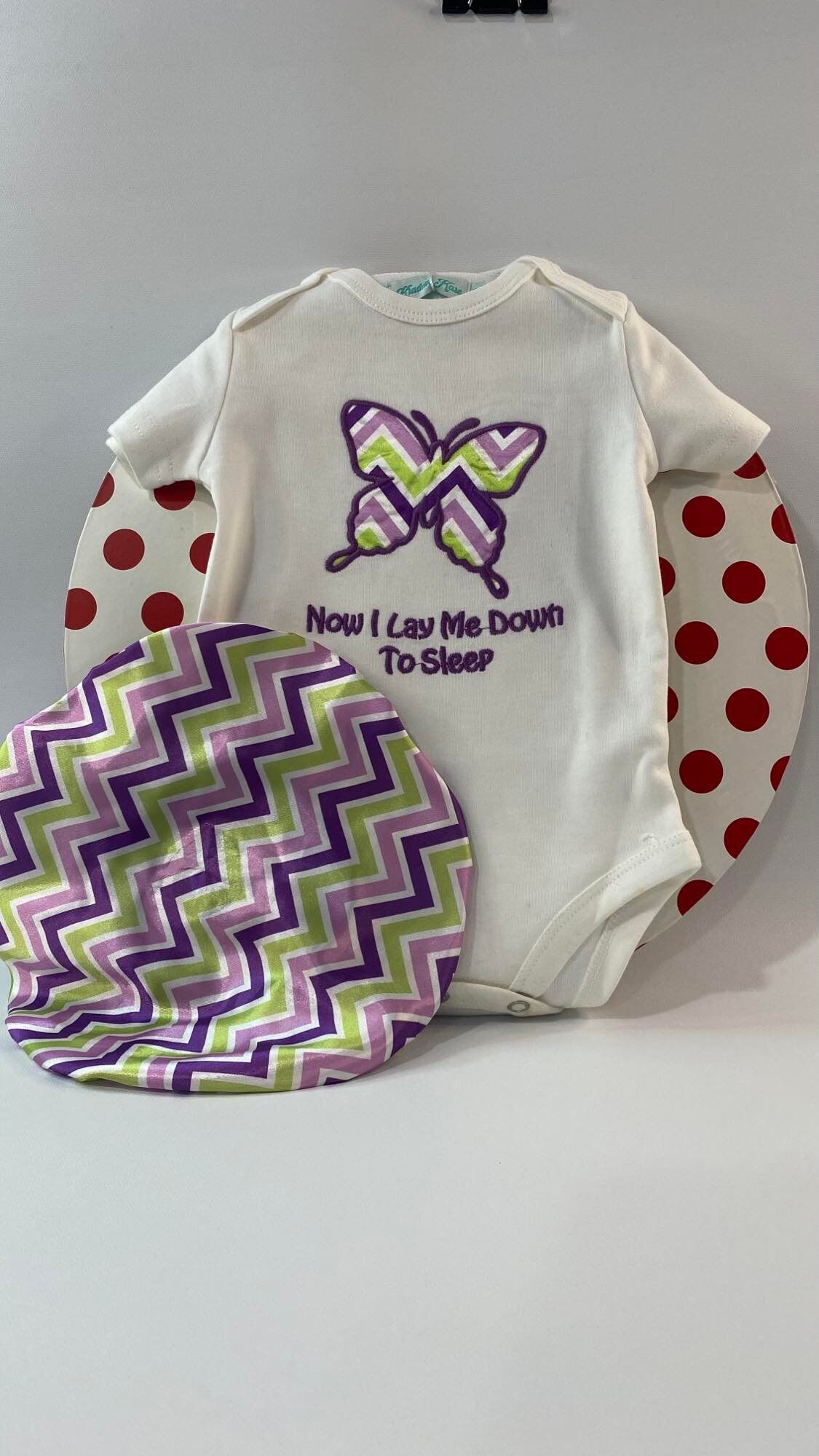 Butterfly Bonnet & Shirt Set - Kraddle Kare