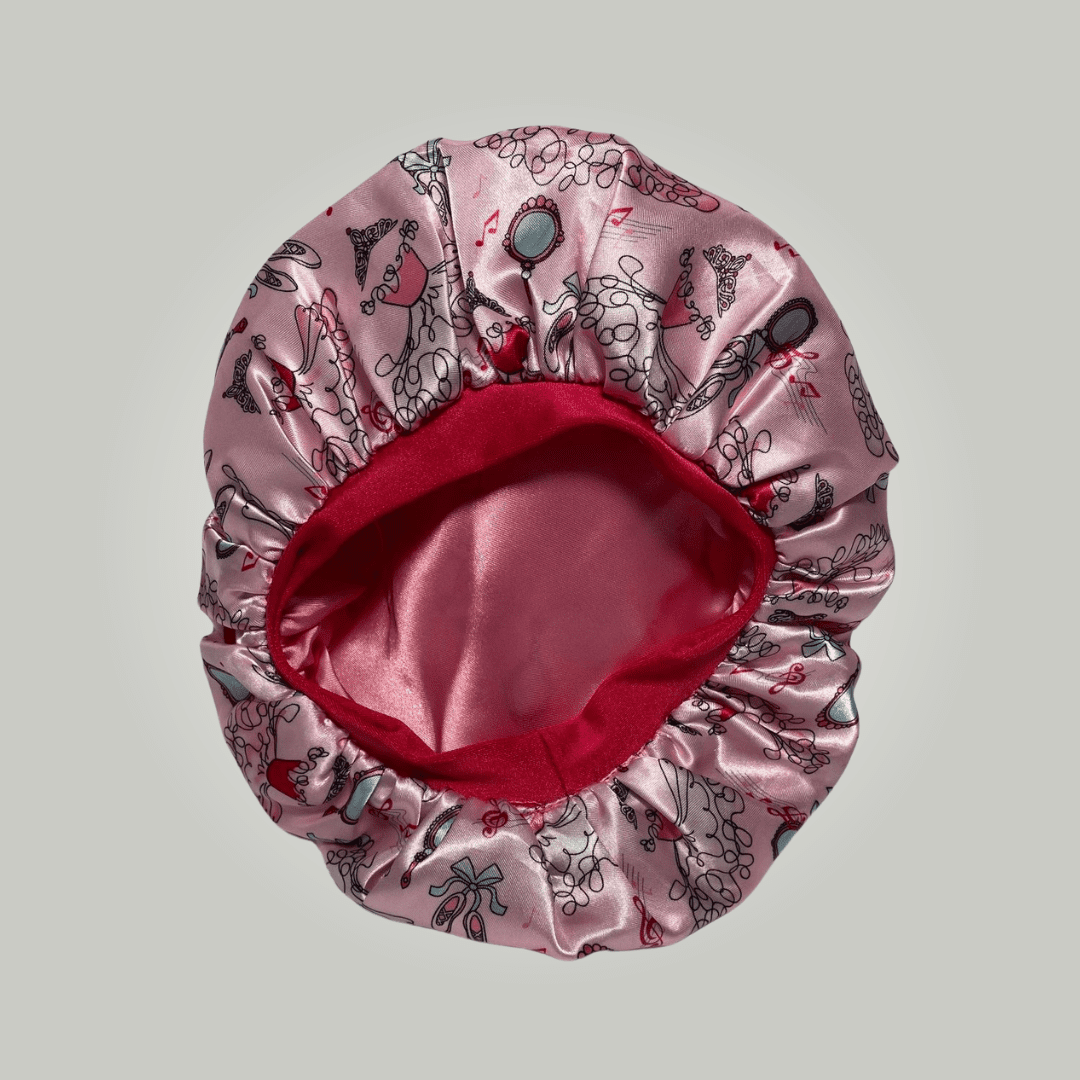 Baby Satin Hair Bonnet Ballerina KRADDLE KAP – Kraddle Kare